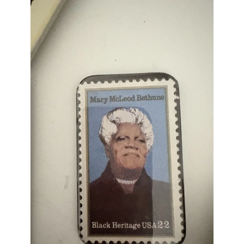 Huge Lot Of Vintage African American History Refrigerator Magnets See Photos